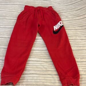 Nike Kids Bright Red Joggers